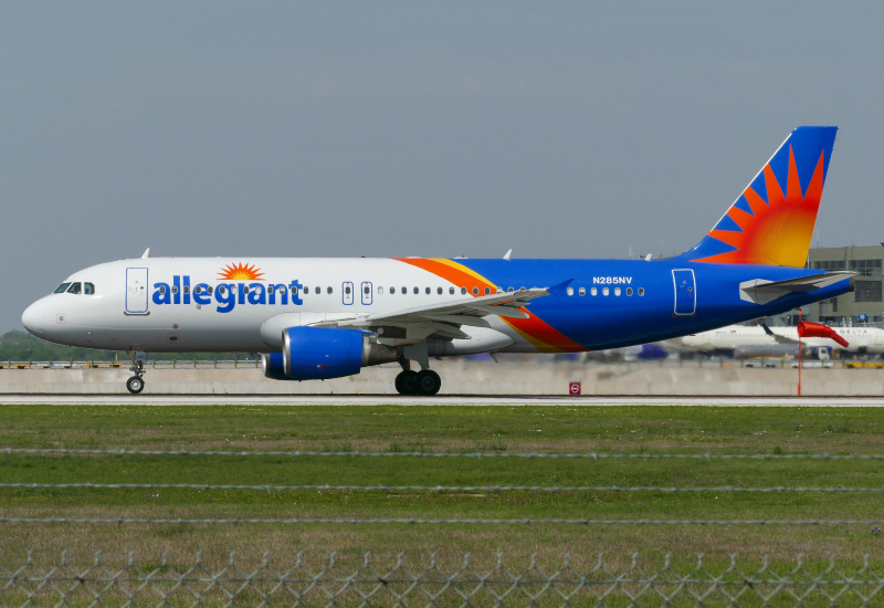 Photo of N285NV - Allegiant Air Airbus A320 at AUS on AeroXplorer Aviation Database