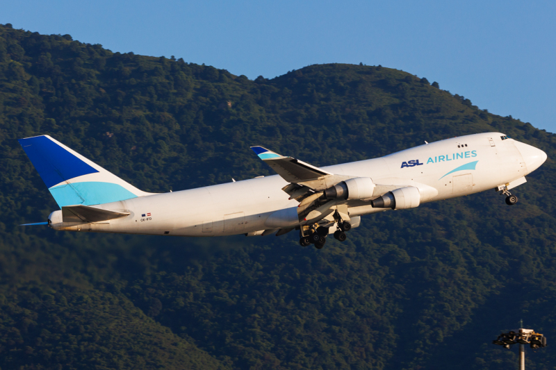 Photo of OE-IFD - ASL Cargo Boeing 747-400F at HKG on AeroXplorer Aviation Database