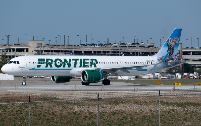 Photo of N613FR - Frontier Airlines Airbus A321NEO at CVG on AeroXplorer Aviation Database