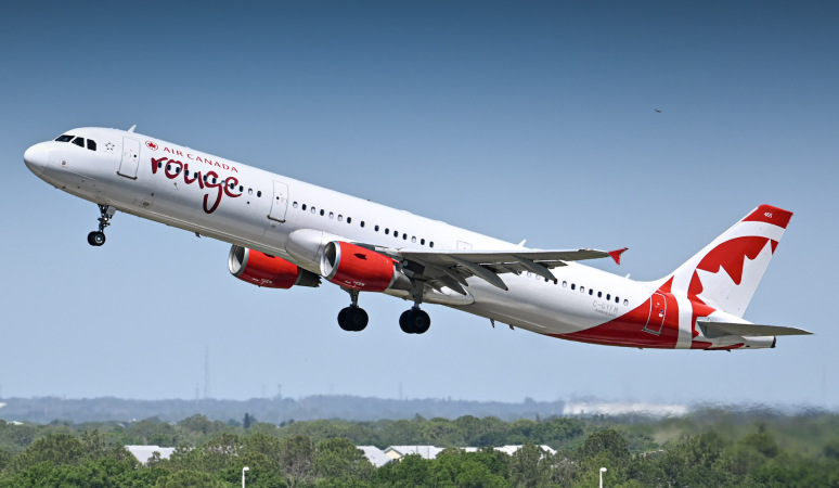 Photo of C-GYFM - Air Canada Rouge Airbus A321-200 at TPA on AeroXplorer Aviation Database