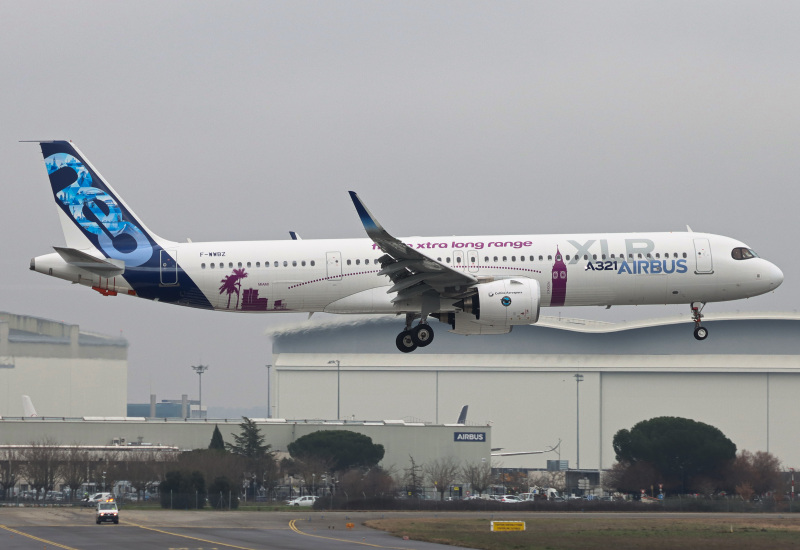 Photo of F-WWBZ - Airbus Airbus A321XLR at TLS on AeroXplorer Aviation Database