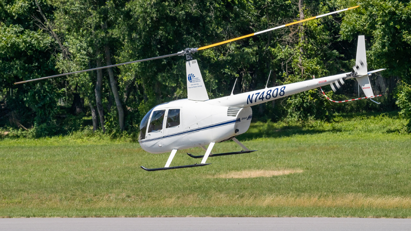 Photo of N74808 - PRIVATE Robinson R44  at CGS on AeroXplorer Aviation Database