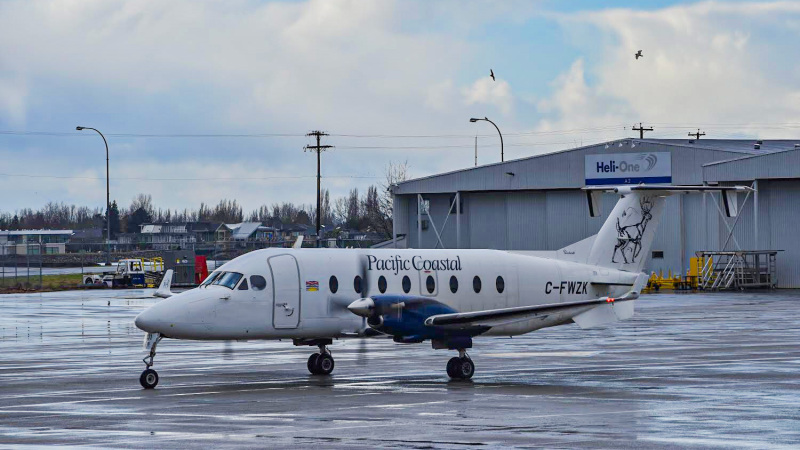 Photo of C-FWZK - Pacific Coastal Airlines  Beechcraft 1900 at YVR on AeroXplorer Aviation Database