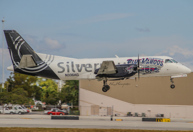 Photo of N336AG - Silver Airlines Saab 340 at FLL on AeroXplorer Aviation Database