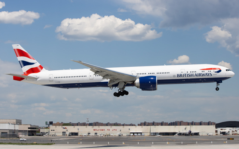 Photo of G-STBO - British Airways Boeing 777-300ER at JFK on AeroXplorer Aviation Database