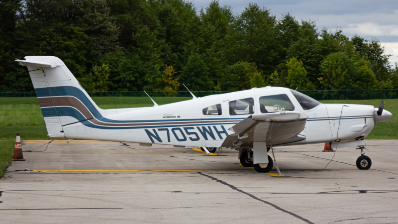 Photo of N705WH - PRIVATE Piper 28 Arrow  at DLZ on AeroXplorer Aviation Database