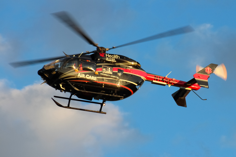 Photo of N145UC - UC Health Air Care Airbus H145 at LUK on AeroXplorer Aviation Database