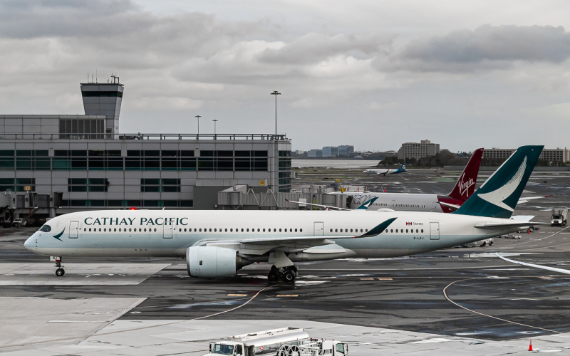Photo of B-LRJ - Cathay Pacific A350-900 at SFO on AeroXplorer Aviation Database