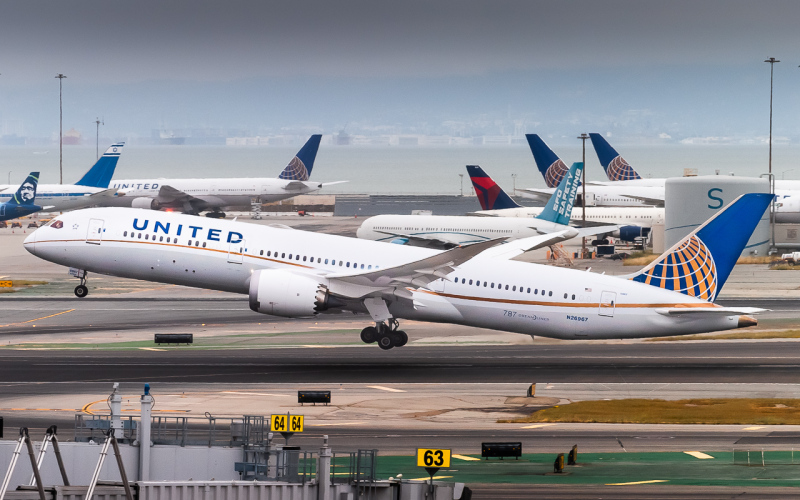 Photo of N26967 - United Airlines Boeing 787-9 at SFO on AeroXplorer Aviation Database