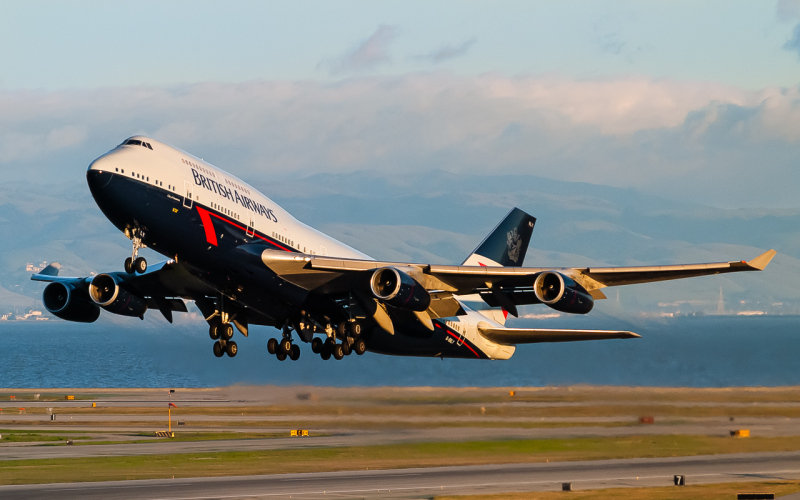 Photo of G-BNLY - British Airways Boeing 747-400 at SFO on AeroXplorer Aviation Database