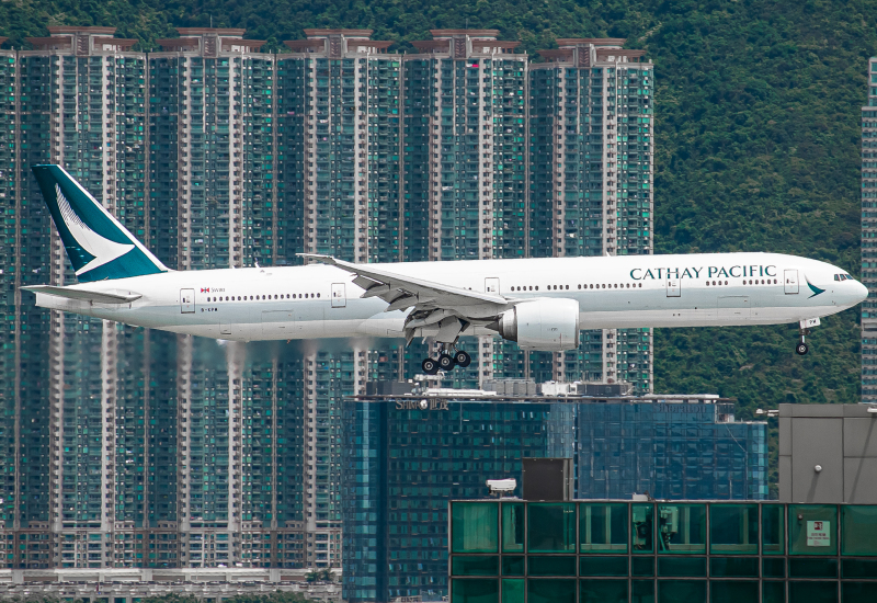 Photo of B-KPM - Cathay Pacific Boeing 777-300ER at HKG on AeroXplorer Aviation Database