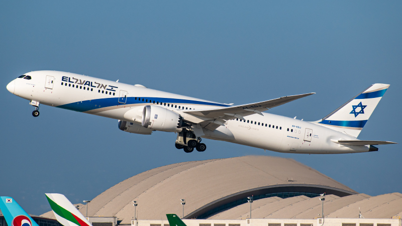 Photo of 4X-EDJ - El Al Boeing 787-9 at LAX on AeroXplorer Aviation Database