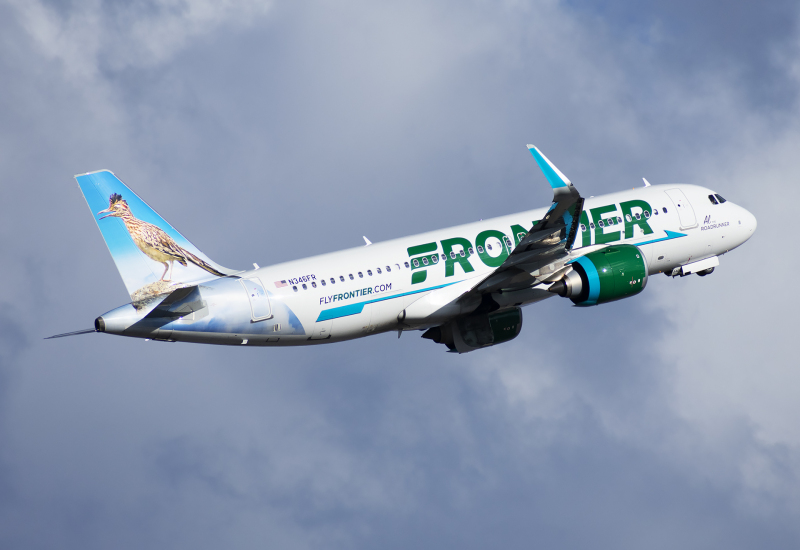 Photo of N346FR - Frontier Airlines Airbus A320NEO at SLC on AeroXplorer Aviation Database