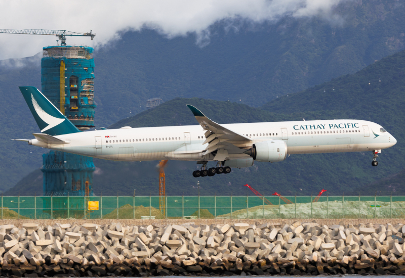 Photo of B-LXL - Cathay Pacific Airbus A350-1000 at HKG on AeroXplorer Aviation Database