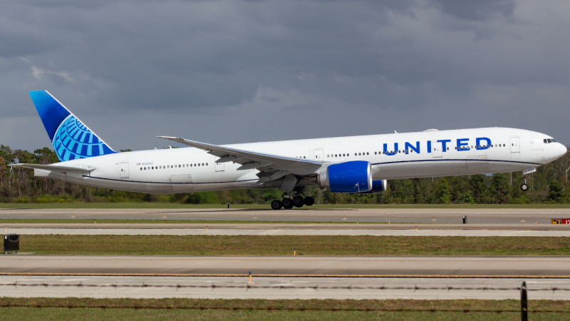 Photo of N2250U - United Airlines Boeing 777-300ER at MCO  on AeroXplorer Aviation Database