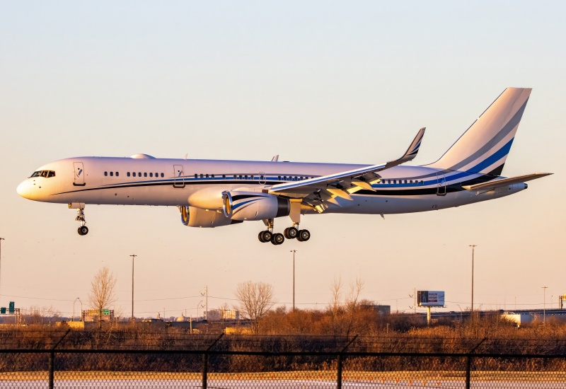 Photo of N801DM - Private  Boeing 757-200 at PHL on AeroXplorer Aviation Database
