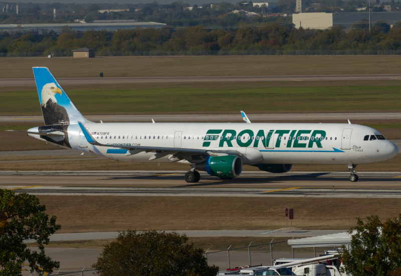 Photo of N709FR - Frontier Airlines Airbus A321-200 at AUS on AeroXplorer Aviation Database