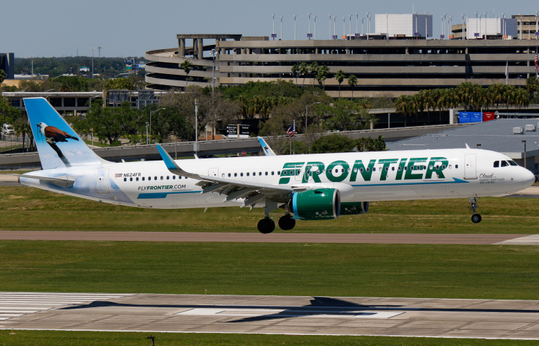 Photo of N624FR - Frontier Airlines Airbus A321NEO at TPA on AeroXplorer Aviation Database