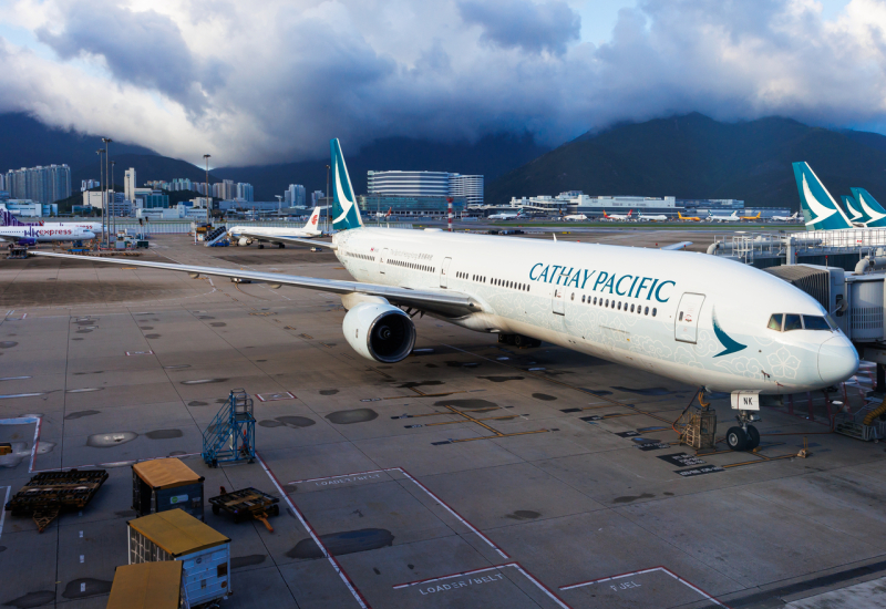 Photo of B-HNK - Cathay Pacific Boeing 777-300 at HKG on AeroXplorer Aviation Database