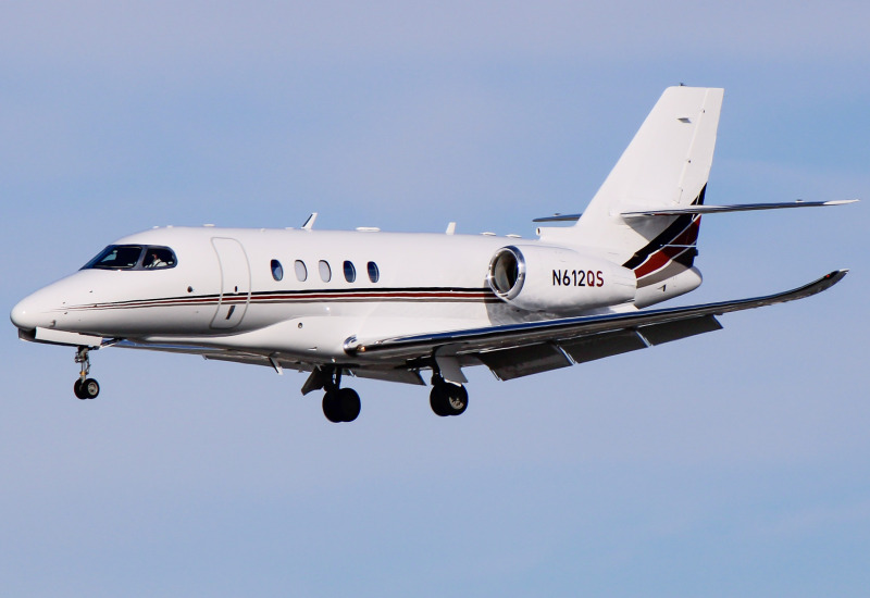 Photo of N612QS - NetJets Cessna Citation 680A Latitude at SAN on AeroXplorer Aviation Database