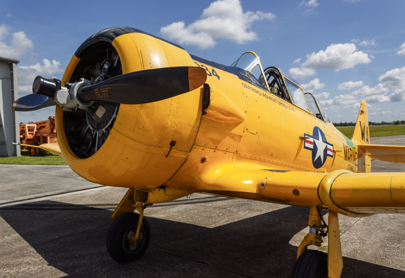 Photo of N452WA - PRIVATE North American SNJ-6 Texan at ISM on AeroXplorer Aviation Database