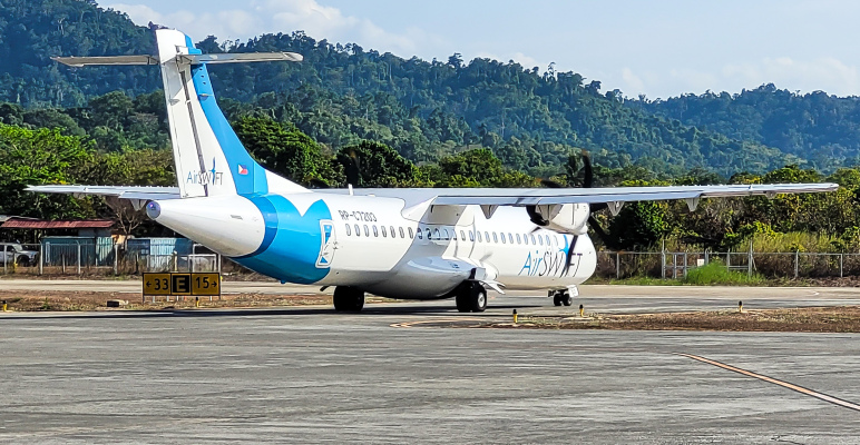 Photo of RP-C7203 - AirSWIFT ATR 72-600 at ENI on AeroXplorer Aviation Database