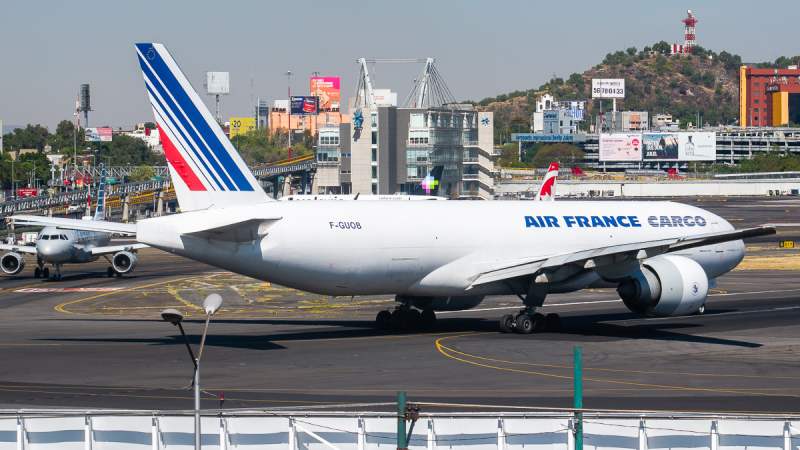 Photo of F-GUOB - Air France Cargo Boeing 777-F at MEX on AeroXplorer Aviation Database