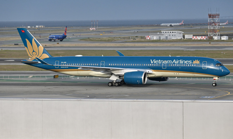 Photo of VN-A891 - Vietnam Airlines Airbus A350-900 at SFO on AeroXplorer Aviation Database