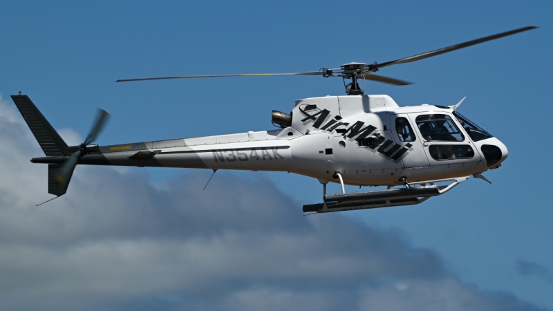 Photo of N354AK - Air Maui Eurocopter AS 350 B2 at OGG on AeroXplorer Aviation Database