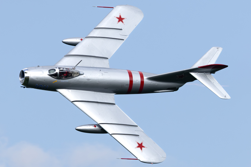 Photo of N217SH - PRIVATE Mikoyan-Gurevich MiG-17 at None on AeroXplorer Aviation Database