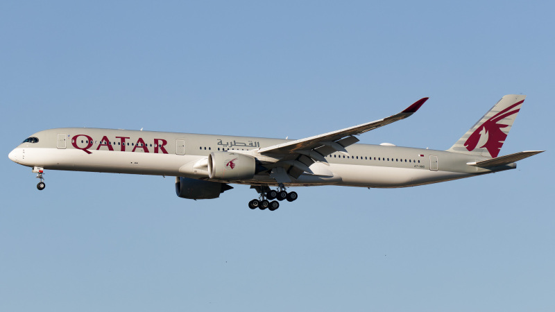 Photo of A7-ANG - Qatar Airways Airbus A350-1000 at MIA on AeroXplorer Aviation Database