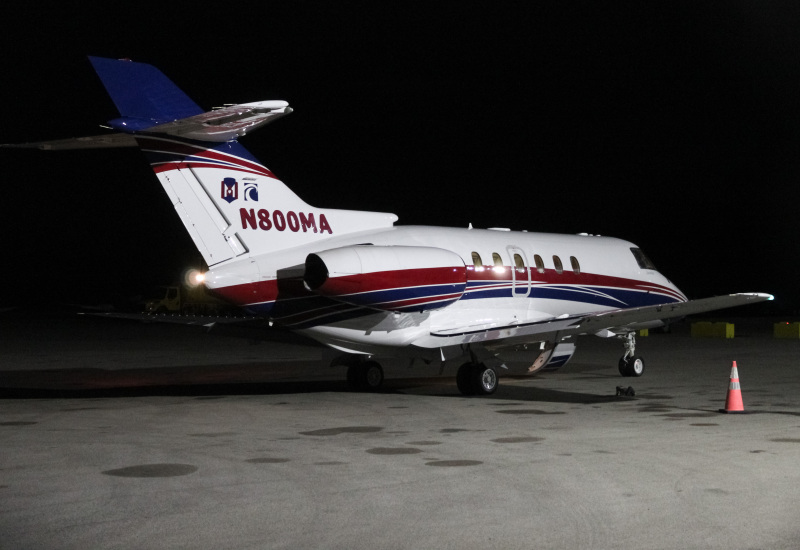 Photo of N800MA - Marco Aviation Hawker 800XP at LUK on AeroXplorer Aviation Database