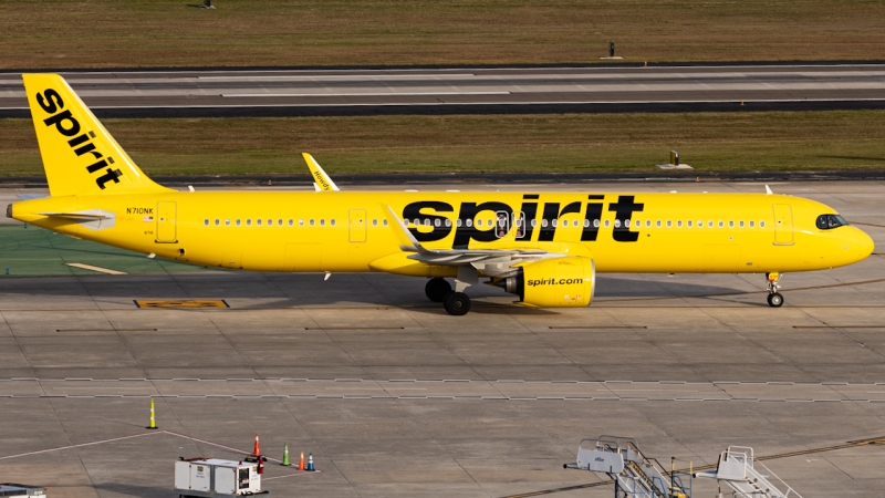 Photo of N710NK - Spirit Airlines Airbus A321NEO at TPA on AeroXplorer Aviation Database
