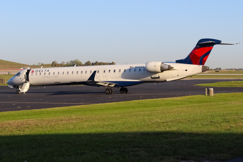 Photo of N904XJ - Delta Air Lines Mitsubishi CRJ-900LR at CVG on AeroXplorer Aviation Database