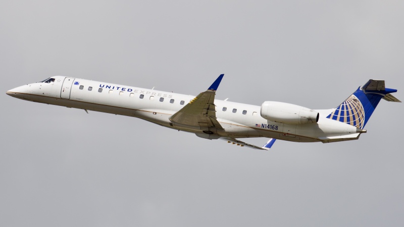 Photo of N14168 - United Express Embraer ERJ145 at IAH on AeroXplorer Aviation Database