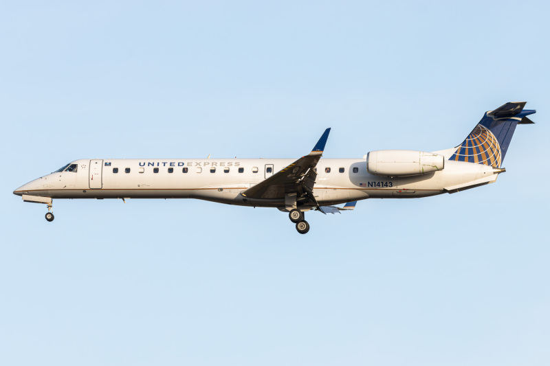 Photo of N14143 - United Express Embraer ERJ-145 at IAD on AeroXplorer Aviation Database