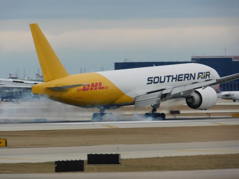 Photo of N714SA - Southern Air Boeing 777-F at ORD on AeroXplorer Aviation Database