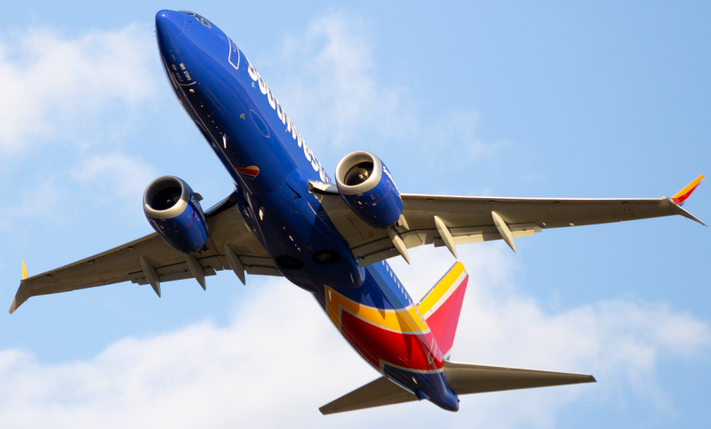 Photo of N1810U - Southwest Airlines Boeing 737 MAX 8 at PIT on AeroXplorer Aviation Database