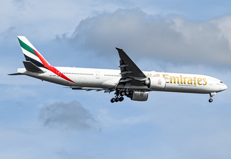 Photo of A6-EBR - Emirates Boeing 777-300ER at SIN on AeroXplorer Aviation Database