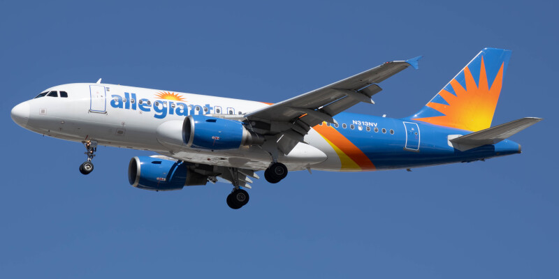 Photo of N313NV - Allegiant Air Airbus A319 at LAS on AeroXplorer Aviation Database