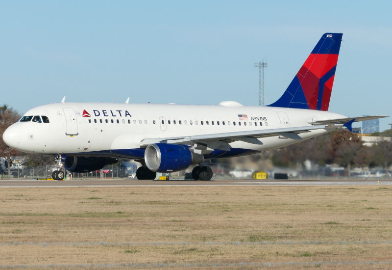 Photo of N357NB - Delta Airlines Airbus A319 at AUS on AeroXplorer Aviation Database