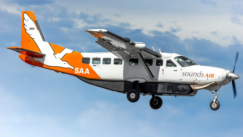 Photo of ZK-SAA - Sounds Air Cessna 208B Grand Caravan at WLG on AeroXplorer Aviation Database