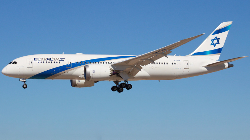 Photo of 4X-ERB - El Al Boeing 787-8 at LAS on AeroXplorer Aviation Database