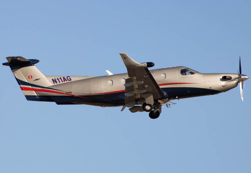 Photo of N11AG - PRIVATE Pilatus PC-12 at MSC on AeroXplorer Aviation Database