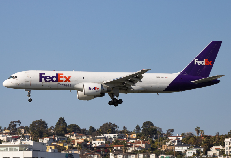 Photo of N771FD - FedEx Boeing 757-200 at SAN on AeroXplorer Aviation Database