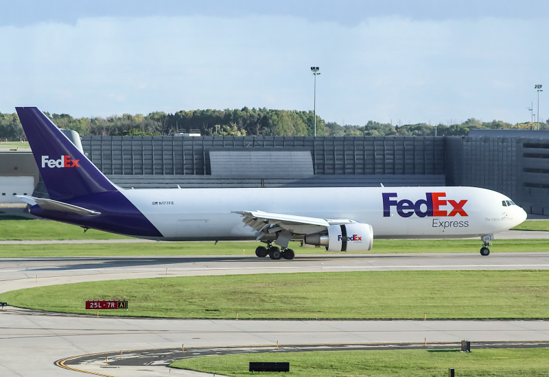 Photo of N177FE - FedEx Boeing 767-300F at MKE on AeroXplorer Aviation Database