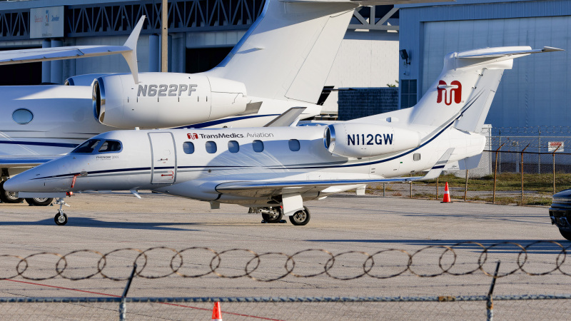 Photo of N112GW - PRIVATE  Embraer 505 Phenom 300E at TPA on AeroXplorer Aviation Database