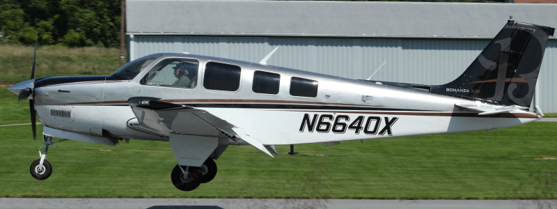 Photo of N6440X - PRIVATE Beechcraft 36 Bonanza  at N94 on AeroXplorer Aviation Database