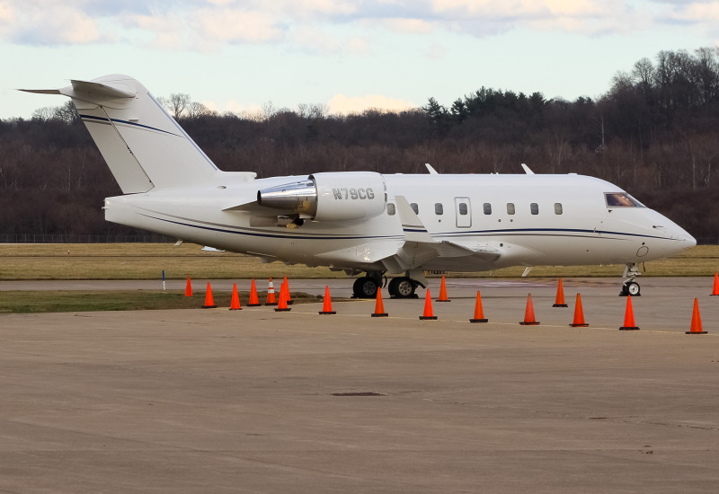 Photo of N79CG - PRIVATE  Bombardier Challenger 604 at LUK on AeroXplorer Aviation Database