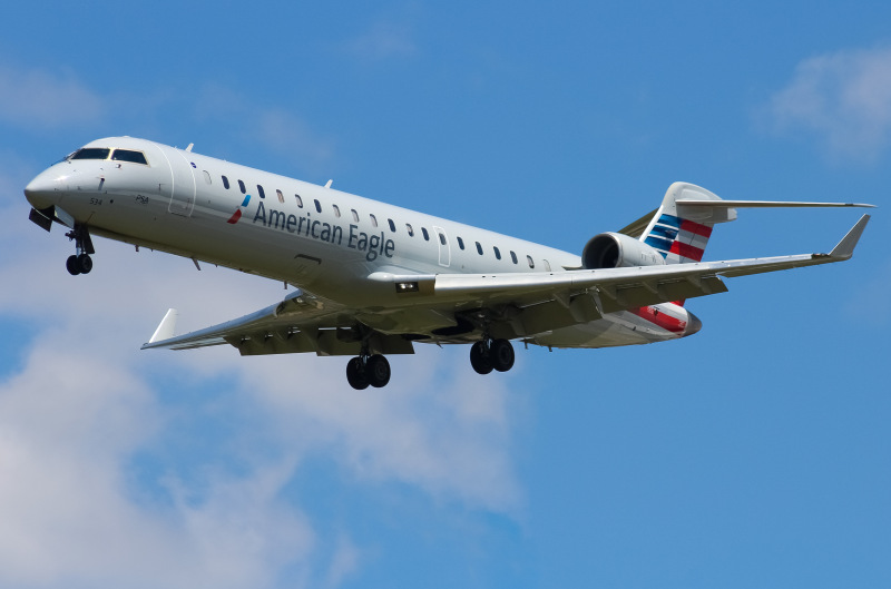 Photo of N534AE - American Eagle Mitsubishi CRJ-700 at CVG on AeroXplorer Aviation Database